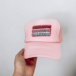 Charleston Pink Trucker Hat